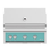 Hestan 62000 BTU 36 Inch Wide Natural Gas Built-In Grill with Trellis Burner System and Rotisserie from the Hestan Outdoor Series Bora Bora