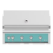 Hestan 118000 BTU 42 Inch Wide Liquid Propane Built-In Grill with Trellis Burner System and Rotisserie from the Hestan Outdoor Series Bora Bora
