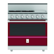 Hestan KRG Series 36 Inch Wide 5.4 Cu. Ft. Free Standing Liquid Propane Gas Range with Exclusive PureVection™ Technology and MarquiseDisplay™ Tin Roof