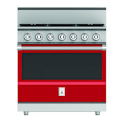 Hestan KRG Series 36 Inch Wide 5.4 Cu. Ft. Free Standing Natural Gas Range with CircuFlame™ Power Burner and Exclusive PureVection™ Technology Matador