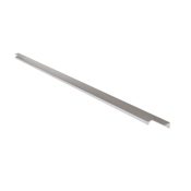 Hickory Hardware Austere PAIR of 31-3/8" Center to Center 36" Long Edge Tab Cabinet Lip Pulls / Drawer Edge Pulls Aluminum