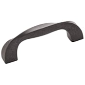 Hickory Hardware Twist Pack of (10) - 3 Inch Center to Center Twisted Arch Cabinet Handles / Drawer Pulls
Black Iron