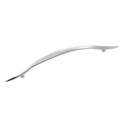 Hickory Hardware Willow 7-1/2 Inch Center to Center Arch Cabinet Pull Polished Nickel
