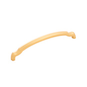 Hickory Hardware Veranda 6-5/16 Inch Center to Center Arch Cabinet Pull Brushed Golden Brass