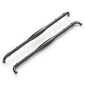 Hickory Hardware Williamsburg 24" Center to Center Vintage Rustic Farmhouse Appliance Handle / Appliance Pull Black Nickel Vibed