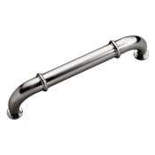 Hickory Hardware Cottage 8" Center to Center Country Farmhouse Vintage Appliance Handle / Appliance Pull Satin Nickel