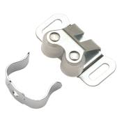Hickory Hardware 1" x 1-11/16" Cabinet Roller Catch Cadmium