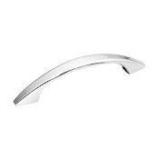 Hickory Hardware Sunnyside 3 Inch Center to Center Arch Cabinet Pull Polished Chrome