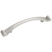 Hickory Hardware Conquest 3 Inch Center to Center Arch Cabinet Pull - Pack of 25 Satin Nickel