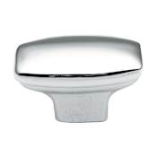Hickory Hardware Eclipse 1-1/2 Inch Rectangular Cabinet Knob Polished Chrome