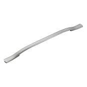 Hickory Hardware Euro Contemporary 12" Center to Center Appliance Pull / Appliance Handle Satin Nickel