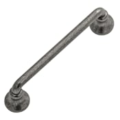 Hickory Hardware Savoy 3-3/4 Inch Center to Center Handle Cabinet Pull Black Nickel Vibed