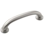 Hickory Hardware Zephyr Pack of (10) 3-3/4 Inch Center to Center Handle Cabinet Pull Stainless Steel