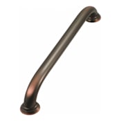 Hickory Hardware Zephyr 13" Center to Center Industrial Pipe Style Appliance Handle / Appliance Pull Oil-Rubbed Bronze