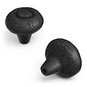 Hickory Hardware Refined Rustic 1-1/2" Vintage Raw Craftsman Look Mushroom Cabinet Knob / Drawer Knob Black Iron
