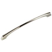 Hickory Hardware Greenwich Pack of (10) - 8-13/16 Inch Center to Center Cabinet Handles / Drawer Pulls Polished Nickel