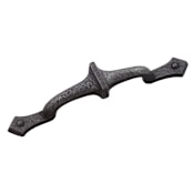 Hickory Hardware Mountain Lodge 3 Inch Center to Center Handle Cabinet Pull Black Iron