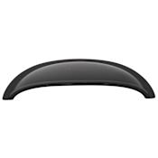 Hickory Hardware Pack of 5 - Cottage 3" Center to Center Traditional Farmhouse Cabinet Cup Pull / Drawer Cup Handle Oil-Rubbed Bronze
