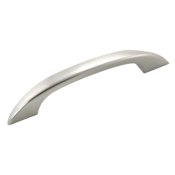 Hickory Hardware Rotterdam 3-3/4 Inch Center to Center Arch Cabinet / Drawer Pull Satin Nickel