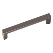 Hickory Hardware Rotterdam 3-3/4 Inch Center to Center Handle Cabinet Pull Oil-Rubbed Bronze Highlighted