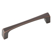 Hickory Hardware Rotterdam 3-3/4 Inch Center to Center Handle Cabinet Pull Oil-Rubbed Bronze