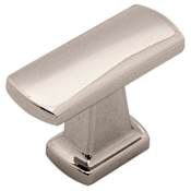 Hickory Hardware Rotterdam 1-1/2 Inch Bar Cabinet Knob Polished Nickel