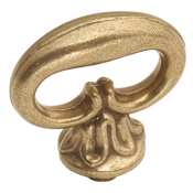 Hickory Hardware Manor House 1-1/8" Regal Estate Ring Cabinet Knob / Drawer Knob Lancaster Hand Polished