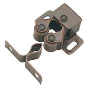 Hickory Hardware 1" Diameter Steel Roller Catch Statuary Bronze