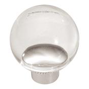 Hickory Hardware Eclectic 1-1/4" Lucite Globe Sphere Cabinet Knob / Drawer Knob Lucite