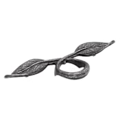 Hickory Hardware Touch of Spring 3" Center to Center Nature Vine and Leaves Cabinet Handle / Drawer Pull Vibra Pewter