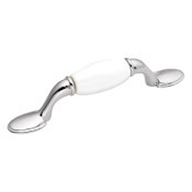 Hickory Hardware Tranquility 3 Inch Center to Center Handle Cabinet Pull Chrome