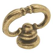 Hickory Hardware Manor House 1-1/8" Regal Estate Traditional Ring Cabinet Knob / Drawer Knob Lancaster Hand Polished