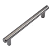 Hickory Hardware Metropolis 5-1/16 Inch Center to Center Bar Cabinet Pull Black Nickel Vibed