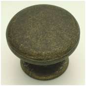 Hickory Hardware Modus Pack of (25) 1-1/4 Inch Mushroom Cabinet Knobs Windover Antique