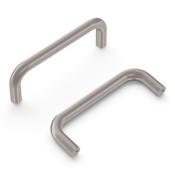 Hickory Hardware Contemporary 3" Center to Center Wire Cabinet Handle / Drawer Pull Satin Nickel