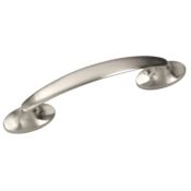 Hickory Hardware Luna Pack of (10) - 3" Center to Center Cabinet Handles / Drawer Pulls Satin Nickel