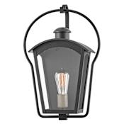 Hinkley Lighting Yale 1 Light 18" Tall Heritage Outdoor Wall Sconce Black / Burnished Bronze