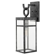Hinkley Lighting Porter 22" Tall Lisa McDennon Outdoor Wall Sconce with LED Bulb Included Aged Zinc