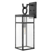 Hinkley Lighting Porter 25" Tall Lisa McDennon Outdoor Wall Sconce with LED Bulb Included Aged Zinc