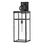 Hinkley Lighting Porter 29" Tall Lisa McDennon Outdoor Wall Sconce with LED Bulb Included Aged Zinc