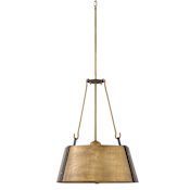 Hinkley Lighting Cartwright 3 Light 19-1/2" Wide Pendant Rustic Brass