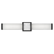 Hinkley Lighting Pietra 25" Wide ADA Integrated LED Bath Bar with White Mitered Glass Black