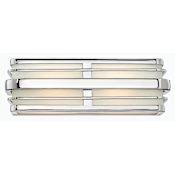 Hinkley Lighting Winton 2 Light 15" Wide Bathroom Bath Bar Chrome