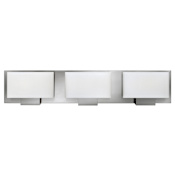 Hinkley Lighting Mila 3 Light 24" Wide Bathroom Vanity Light with Halogen Bulbs Included Brushed Nickel
