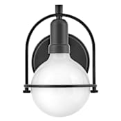Hinkley Lighting Somerset 1 Light 9" Tall Bathroom Sconce Black