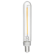 Hinkley Lighting LumiGlo Single 5" Long 2 Watt Clear Candelabra (E12) Base T6 LED Bulb - 150 Lumens, 2400K, and 90 CRI N/A