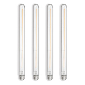 Hinkley Lighting LumiGlo Bulb Pack of (4) 11" Long 4 Watt Clear Medium (E26) LED Bulbs - 320 Lumens, 2400K, and 90 CRI N/A
