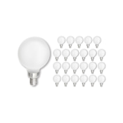 Hinkley Lighting LumiGlo Bulb Pack of (24) 2 Watt White G16 LED Candelabra (E12) Base Bulbs - 220 Lumens, 2700K, and 90 CRI N/A