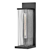 Hinkley Lighting Torrent 24" Tall Outdoor Wall Sconce Black