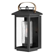 Hinkley Lighting Atwater 1 Light 14" Tall Coastal Elements Outdoor Wall Sconce with LED Bulb Included Black